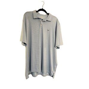Vineyard Vines OTG Sankaty Performance Polo – Men’s XXL – Sailboat Print